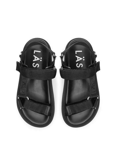 LÄST Candy Black Sandals Black