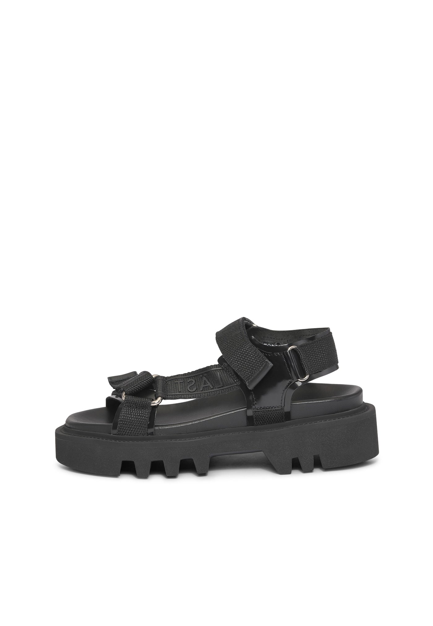 LÄST Candy Black Sandals Black