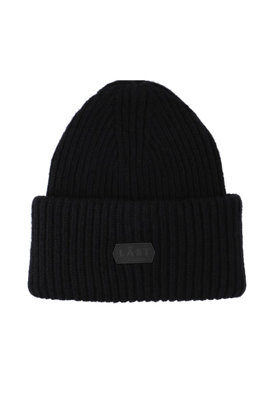 LÄST Oversize Beanie - Black Hood Black