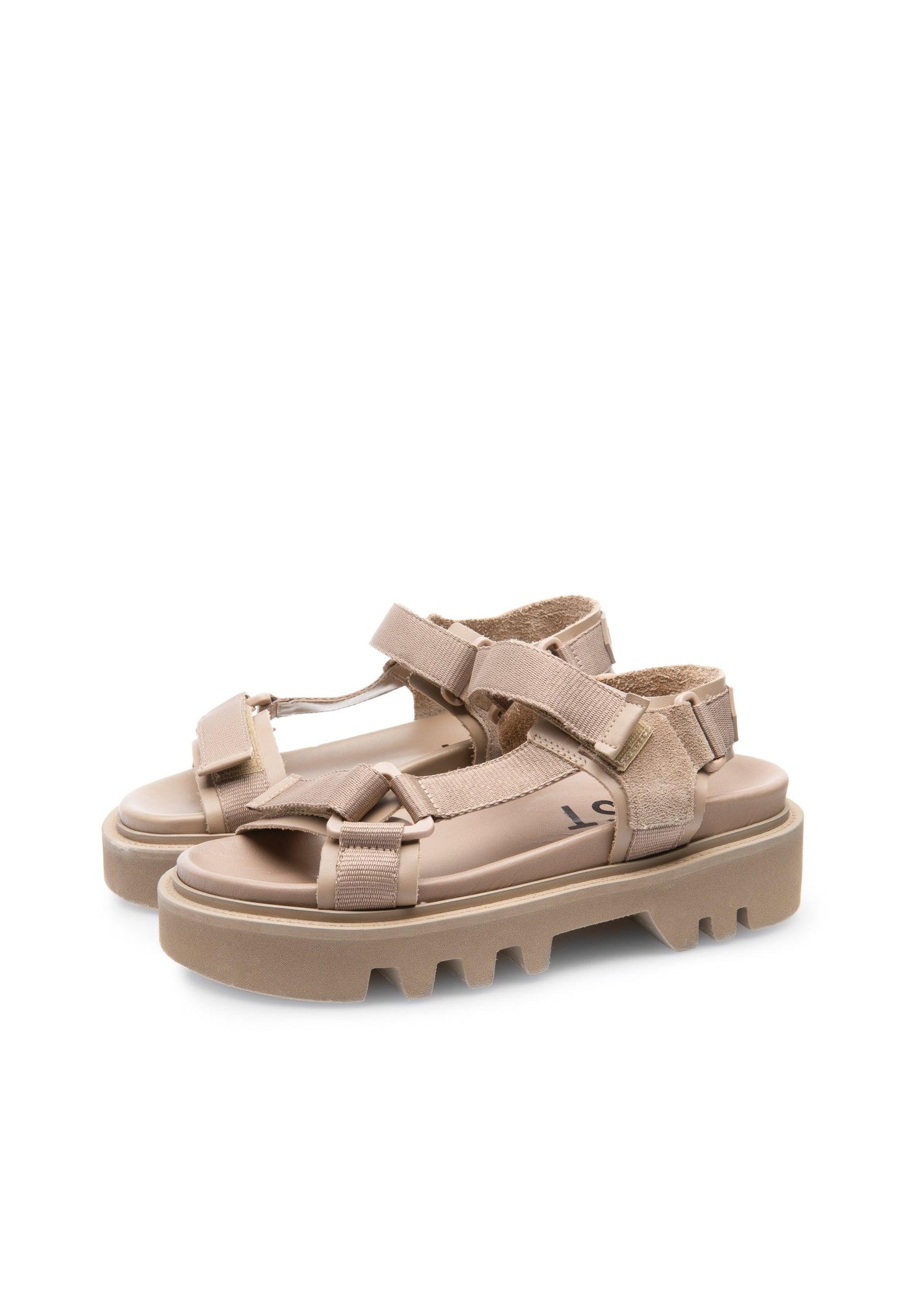 LÄST Candy Taupe Sandals Taupe