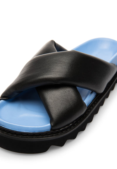 LÄST Disa - Leather - Black Sandals Black