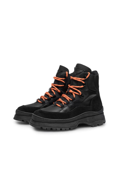 LÄST Downhill Boot - Leather/Suede/PES - Black High Boots Black
