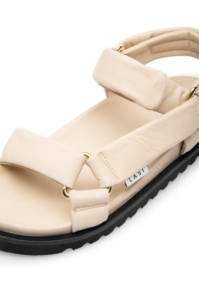 LÄST Flora - Leather - Beige Sandals Beige