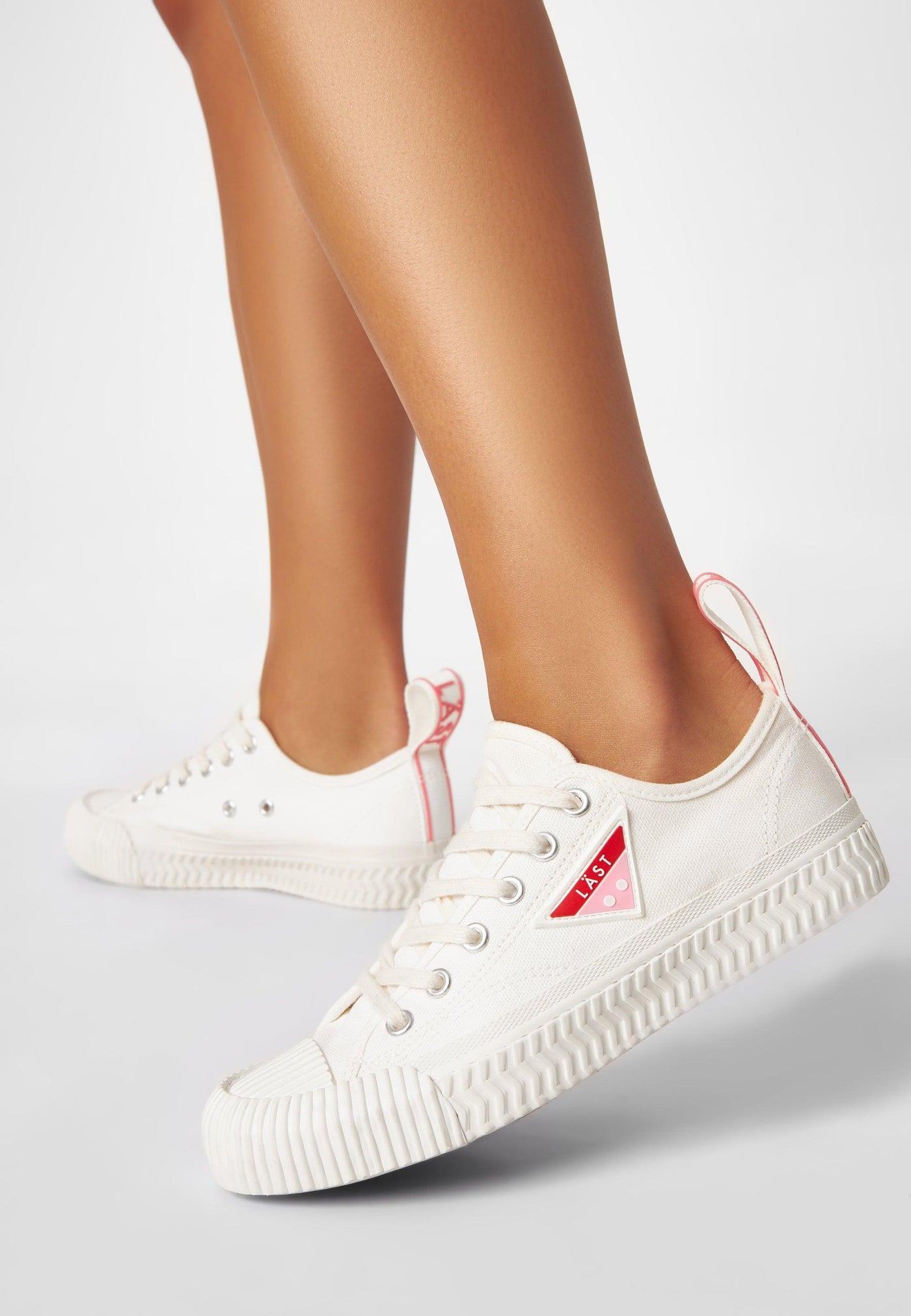 LÄST Fresh - Textile - Off White Low Sneakers Off White