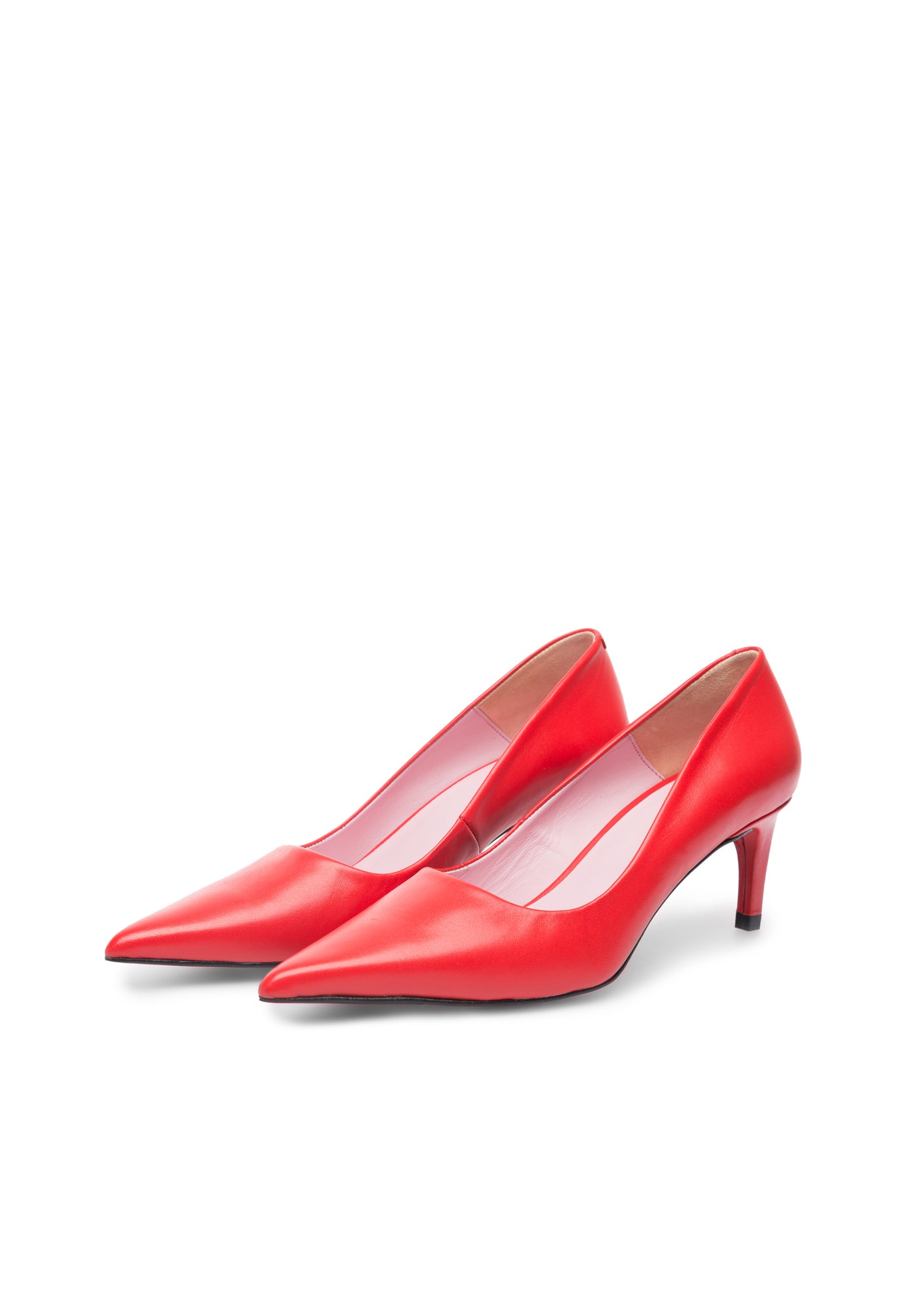 LÄST Kelly - Leather - Red Shoes Red
