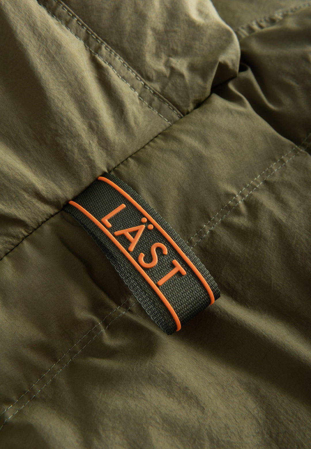 Long Hooded Puffer Jacket - Olive/Orange - Olive/Orange – LÄST Long Hooded Puffer Jacket - Olive/Orange - Olive/Orange – LÄST