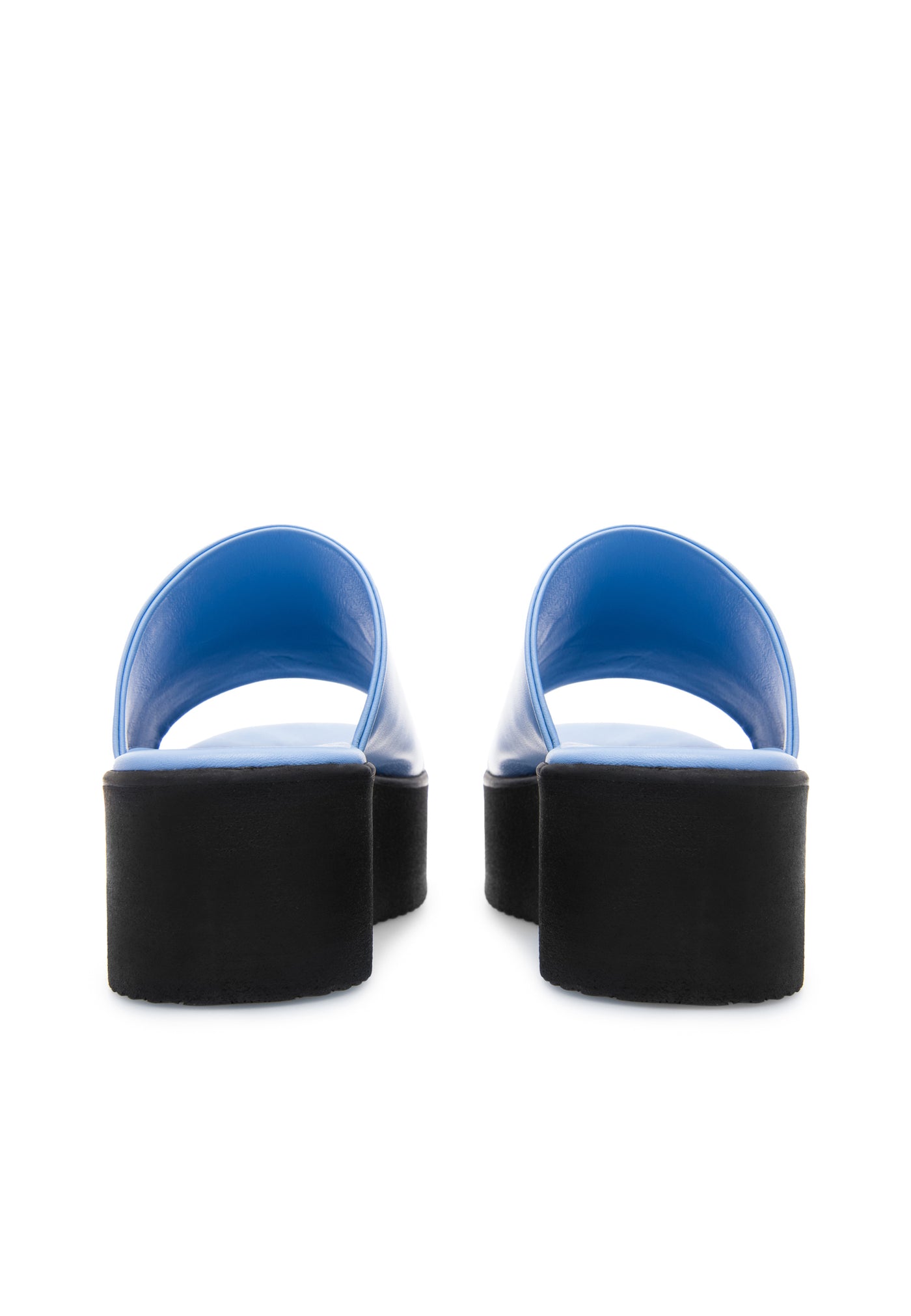 LÄST Nanna - Leather - Blue Sandals Blue