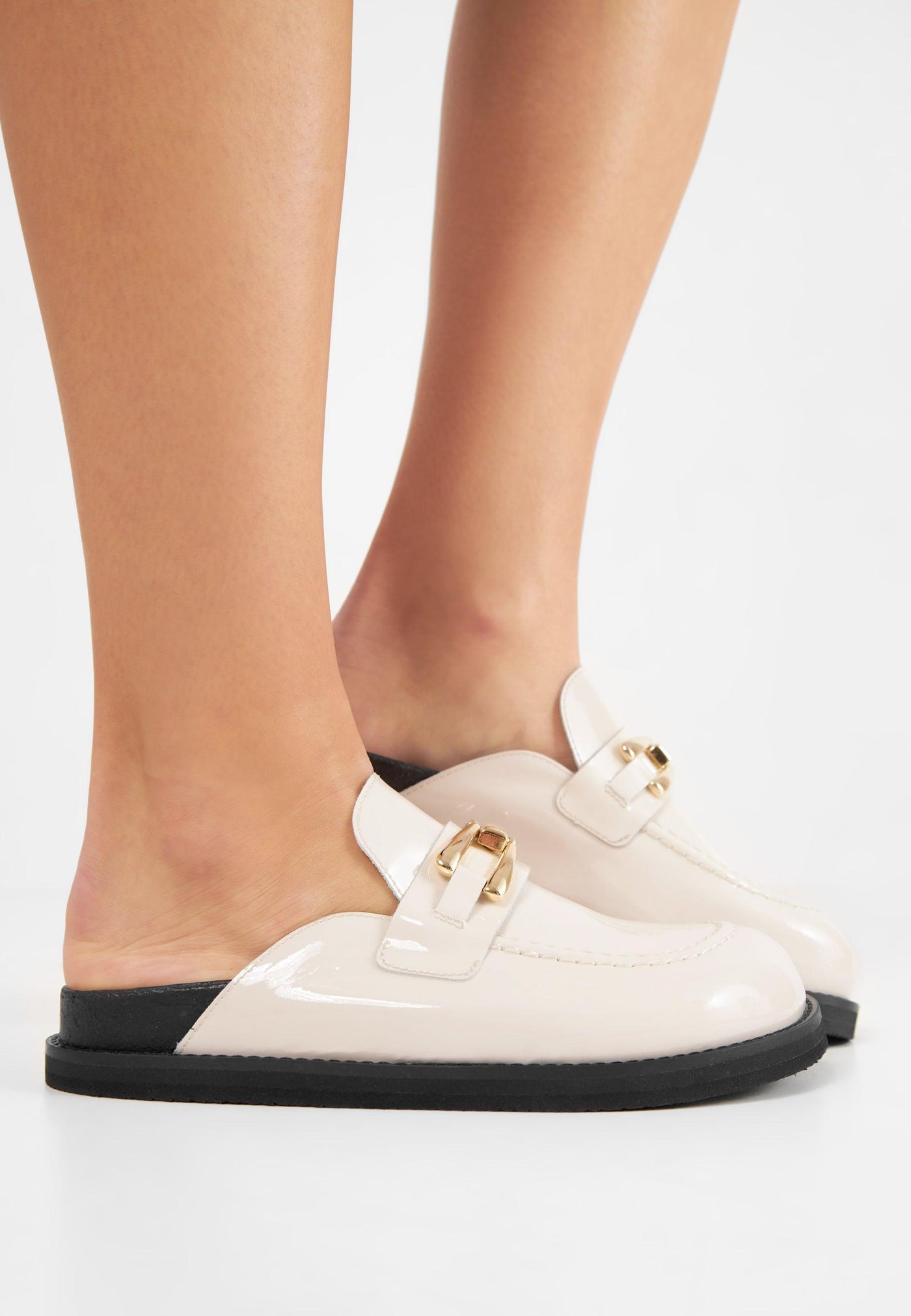Phiona - Patent Leather - Off White - Off White - LÄST