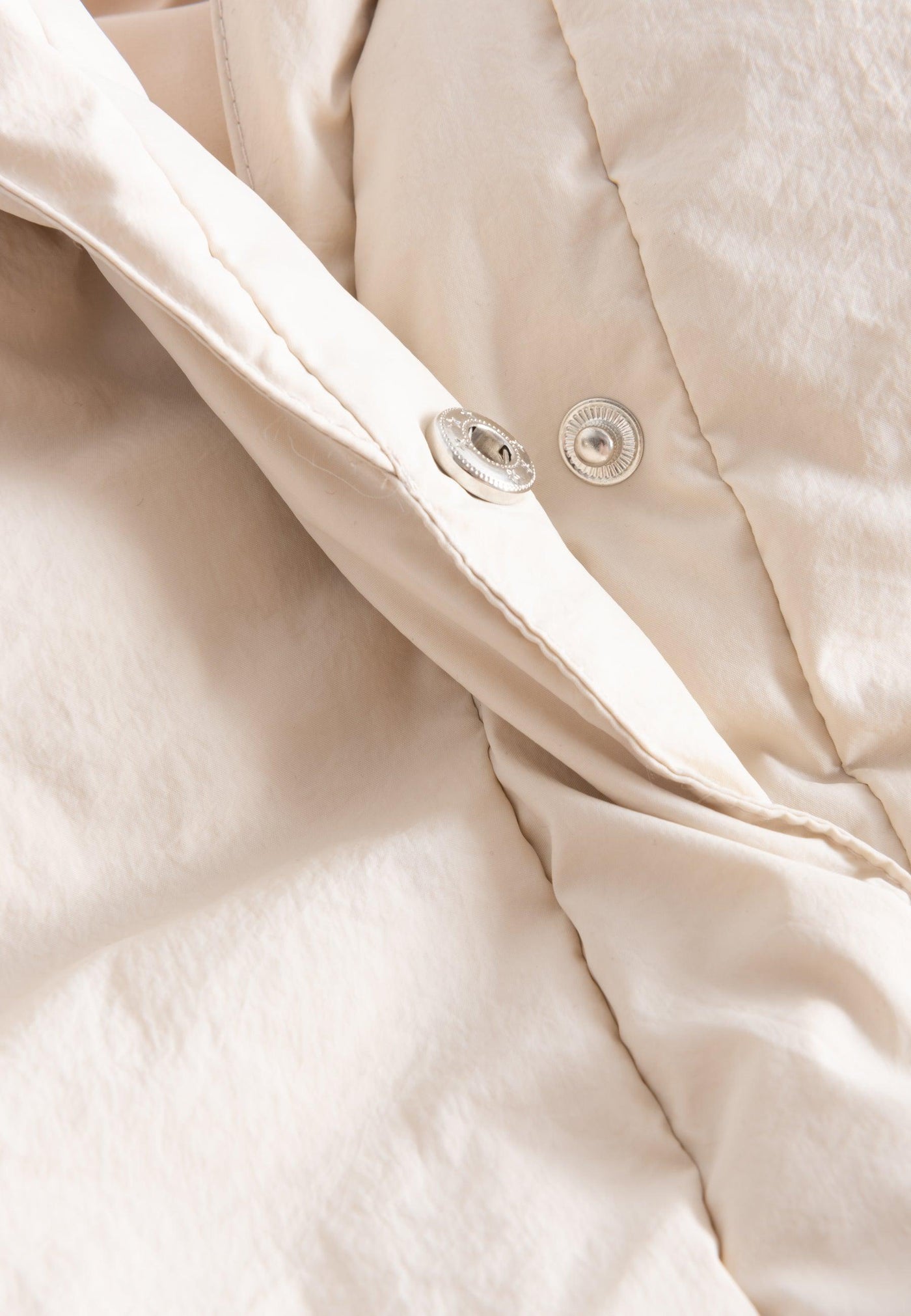 Puffy Waistcoat Off White - Off White - LÄST