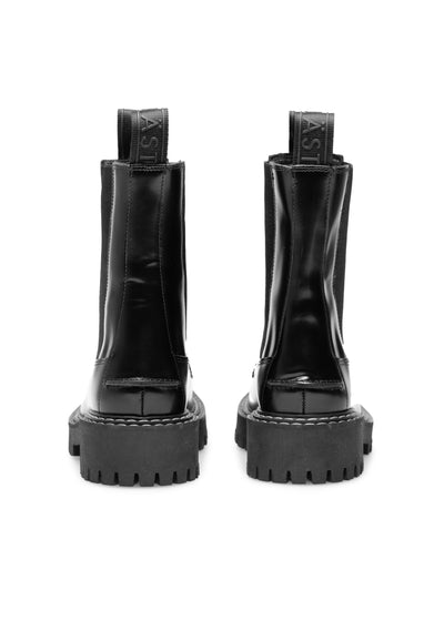 Ryder Chelsea Boot Leather Black - Black - LÄST