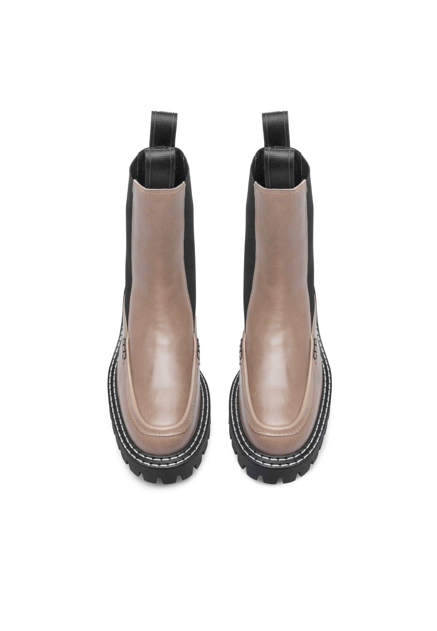 Ryder Chelsea Boot - Leather - Taupe - Taupe - LÄST