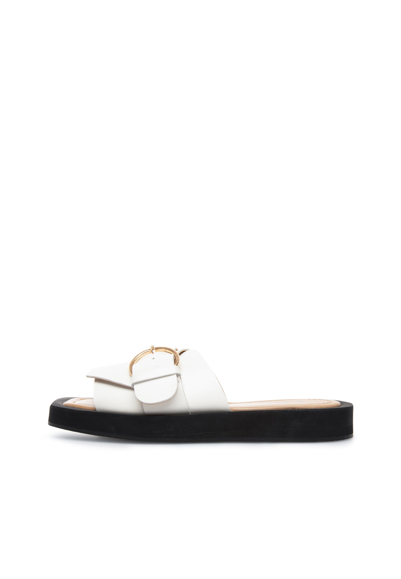 LÄST Selma - Leather - Off White Sandals Off White