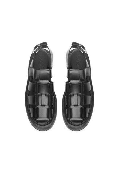 Tammy - Leather - Black - Black - LÄST