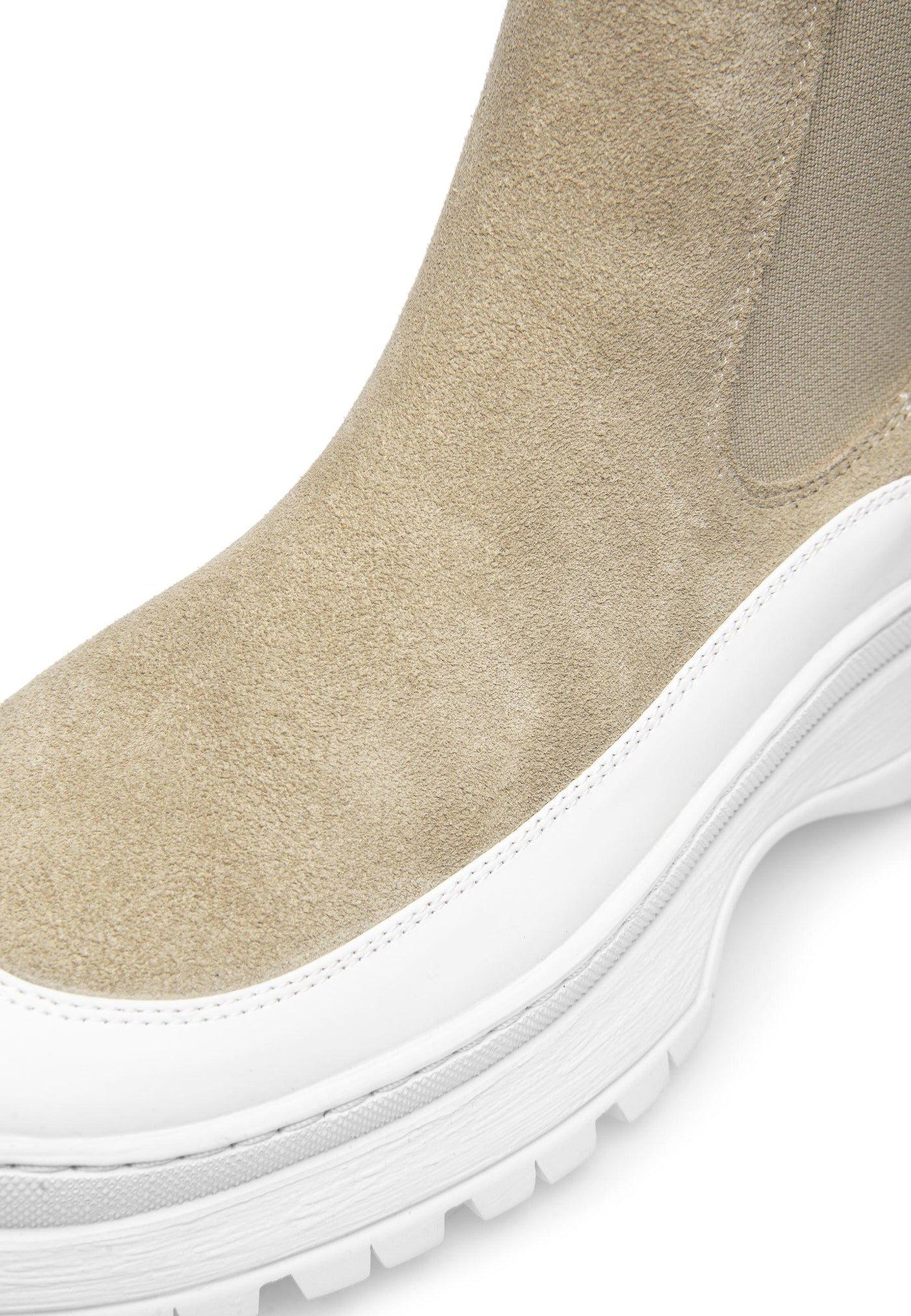 LÄST Trail - Suede - Sand Ankle Boots Sand